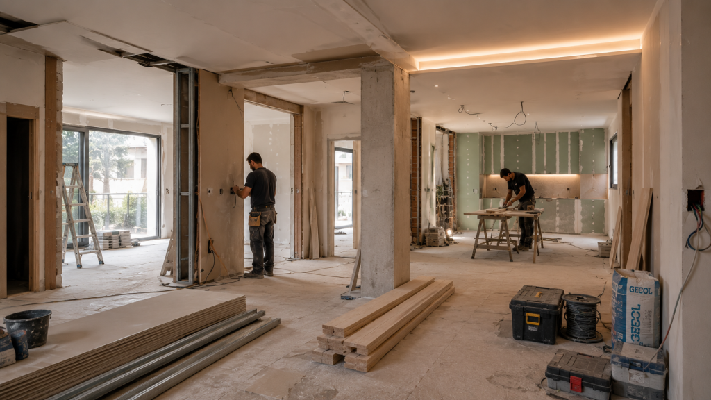 reformas y obra nueva
